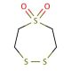 Bis(2-mercaptoethyl) sulfone Disulfide (CAS 145626-93-3) - chemical structure image