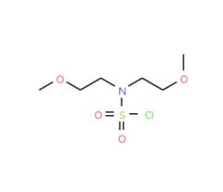 Bis(2-methoxyethyl)sulfamoyl chloride - chemical structure image