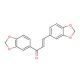 Bis(3,4-methylenedioxy)chalcone (CAS 76530-89-7) - chemical structure image