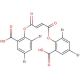 Bis(3,5-dibromosalicyl) fumarate 的分子结构, CAS编号: 71337-53-6 Bis(3,5-dibromosalicyl) fumarate (CAS 71337-53-6) - chemical structure image