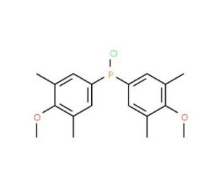 Bis(3,5-dimethyl-4-methoxyphenyl)chlorophosphine (CAS 136802-85-2) - chemical structure image