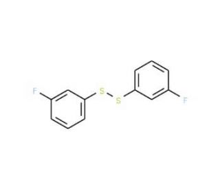 Bis(3-fluorophenyl)disulphide (CAS 63930-17-6) - chemical structure image