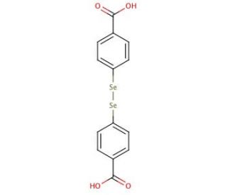 Bis(4-carboxyphenyl)diselenide (CAS 36297-88-8) - chemical structure image