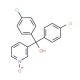 Bis-(4-chloro-phenyl)-(1-oxy-pyridin-3-yl)-methanol - chemical structure image