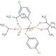Bis[(4-chlorophenyl)thiomethylene]biphosphonic Acid, Tetraisopropyl Ester (CAS 887353-24-4) - chemical structure image