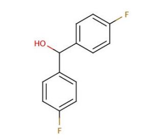 Bis(4-fluorophenyl)methanol (CAS 365-24-2) - chemical structure image