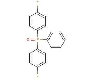 Bis(4-fluorophenyl)phenylphosphine oxide (CAS 54300-32-2) - chemical structure image