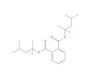 Bis(4-Methyl-2-pentyl) Phthalate (CAS 84-63-9) - chemical structure image