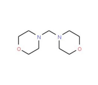 Bis(4-morpholinyl)methane (CAS 5625-90-1) - chemical structure image