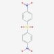 Bis(4-nitrophenyl) sulfone (CAS 1156-50-9) - chemical structure image