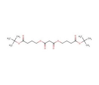 bis(4-tert-butoxy-4-oxobutyl) malonate - chemical structure image