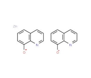 Bis(8-hydroxyquinolinato)zinc (CAS 13978-85-3) - chemical structure image