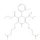 Bis(aminoethoxy) Amlodipine (CAS 721958-74-3) - chemical structure image