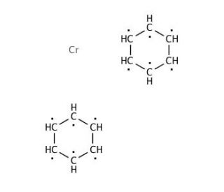 Bis(benzene)chromium(0) (CAS 1271-54-1) - chemical structure image