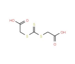 Bis(carboxymethyl)trithiocarbonate (CAS 6326-83-6) - chemical structure image
