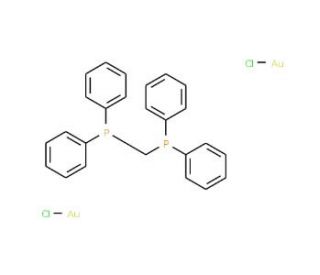 Bis(chlorogold(I)) bis(diphenylphosphino)methane (CAS 37095-27-5) - chemical structure image