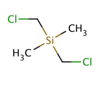 Bis(chloromethyl)dimethylsilane (CAS 2917-46-6) - chemical structure image