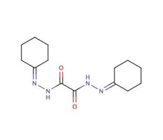Bis(cyclohexanone)oxaldihydrazone (CAS 370-81-0) - chemical structure image