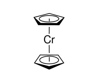 Bis(cyclopentadienyl)chromium(II) (CAS 1271-24-5) - chemical structure image