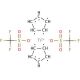 Bis(cyclopentadienyl)titanium(IV) bis(trifluoromethanesulfonate) (CAS 76262-87-8) - chemical structure image