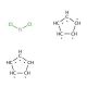 Bis(cyclopentadienyl)titanium(IV) dichloride 的分子结构, CAS编号: 1271-19-8 Bis(cyclopentadienyl)titanium(IV) dichloride (CAS 1271-19-8) - chemical structure image