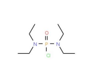 Bis(diethylamino)phosphorochloridate (CAS 1794-24-7) - chemical structure image