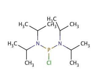 Bis(diisopropylamino)chlorophosphine (CAS 56183-63-2) - chemical structure image