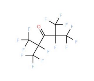 Bis(heptafluoroisopropyl)ketone (CAS 813-44-5) - chemical structure image