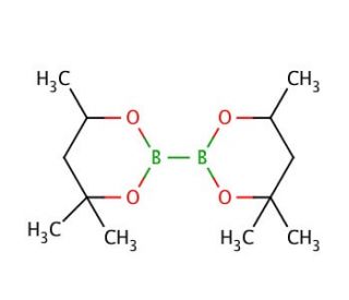 Bis(hexylene glycolato)diboron (CAS 230299-21-5) - chemical structure image