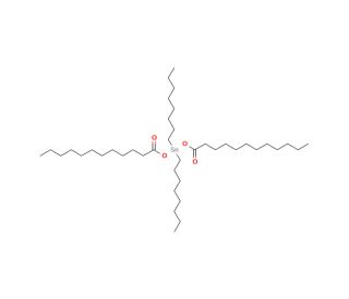 Bis(lauroyloxy)dioctyltin (CAS 3648-18-8) - chemical structure image