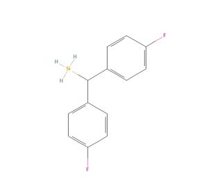 Bis(p-fluorophenyl)methylsilane (CAS 1893-48-7) - chemical structure image