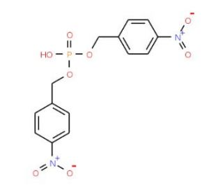 Bis(p-nitrobenzyl) Phosphate (CAS 14390-40-0) - chemical structure image