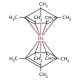 Bis(pentamethylcyclopentadienyl)osmium(II) (CAS 100603-32-5) - chemical structure image