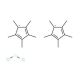Bis(pentamethylcyclopentadienyl)zirconium dichloride (CAS 54039-38-2) - chemical structure image