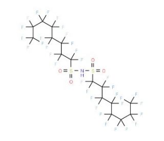 Bis(perfluorooctylsulphonyl)amine (CAS 39847-41-1) - chemical structure image