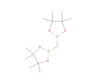 Bis[(pinacolato)boryl]methane (CAS 78782-17-9) - chemical structure image