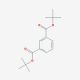 bis (tert-Butyl) isophthalate (CAS 33813-32-0) - chemical structure image