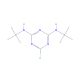 Bis(tert-butylamino)chloro-s-triazine (CAS 39605-42-0) - chemical structure image
