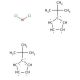 Bis(tert-butylcyclopentadienyl)hafnium(IV) dichloride (CAS 33010-55-8) - chemical structure image