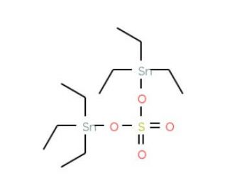 Bis(triethyltin)sulfate (CAS 57-52-3) - chemical structure image