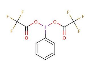 [Bis(trifluoroacetoxy)iodo]benzene (CAS 2712-78-9) - chemical structure image