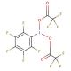 [Bis(trifluoroacetoxy)iodo]pentafluorobenzene (CAS 14353-88-9) - chemical structure image