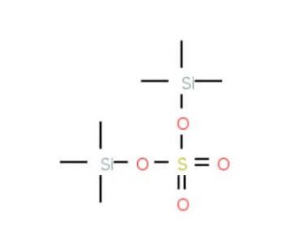 Bis(trimethylsilyl) sulfate (CAS 18306-29-1) - chemical structure image