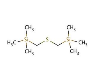 Bis(trimethylsilylmethyl) sulfide (CAS 4712-51-0) - chemical structure image