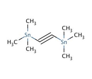 Bis(trimethylstannyl)acetylene (CAS 2117-50-2) - chemical structure image
