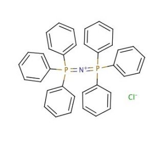 Bis(triphenylphosphoranylidene)ammonium chloride (CAS 21050-13-5) - chemical structure image