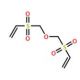 Bis(vinylsulfonylmethyl) ether - chemical structure image