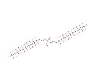 Bis[2-(perfluorodecyl)ethyl] Phosphate (CAS 1895-26-7) - chemical structure image