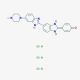 Bisbenzimide H 33258 Fluorochrome, Trihydrochloride (CAS 23491-45-4) - chemical structure image
