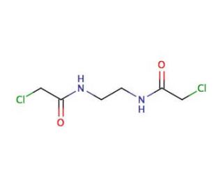 Bischloroacetylethylinediamine (CAS 2620-09-9) - chemical structure image